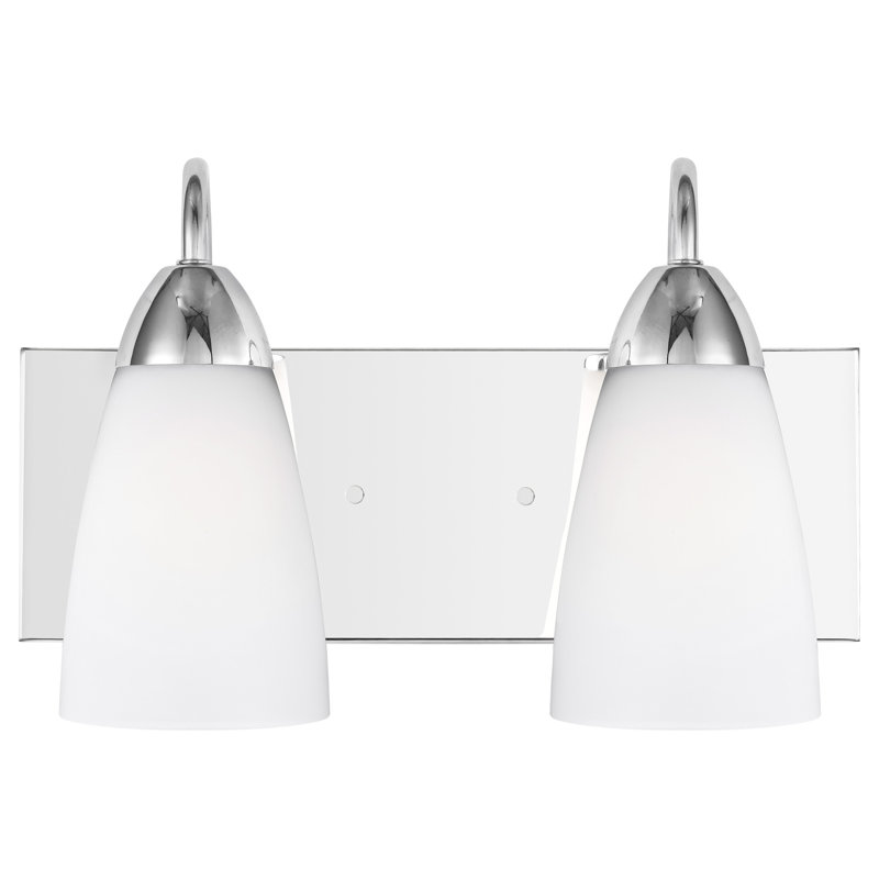 Aitken Dimmable Vanity Light, Yes, Chrome, 2