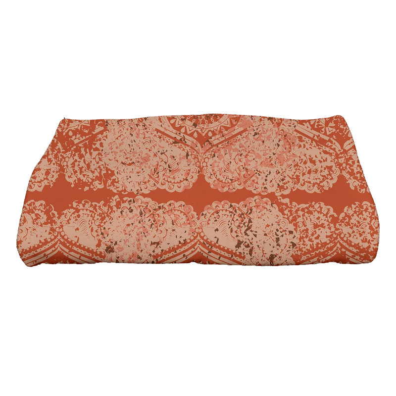 Serviette de bain Harrel, Orange