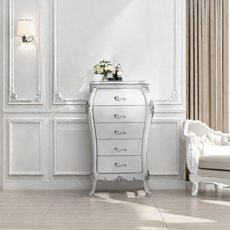 Commode simple à tiroirs de style européen