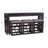 Rabeeah 72" Long Rolling Console & 3-Stool Set-1424795859