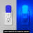 White Dimmable Blue LED Night Light With Vertical Design
