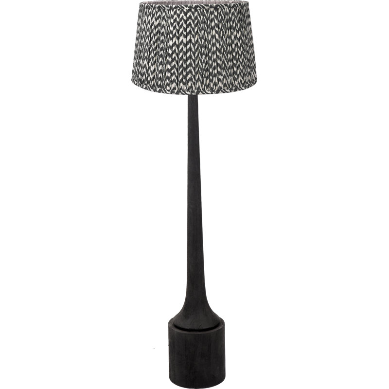 Batasi 156cm Matte Traditional Floor Lamp, Black