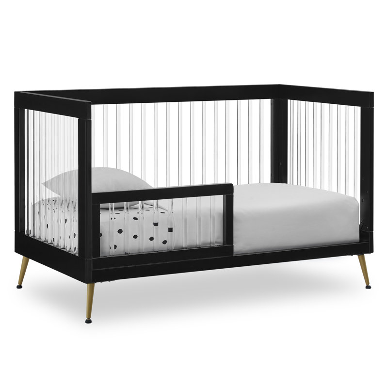 Sloane 4-in-1 Convertible Crib, Ebony/Melted Bronze