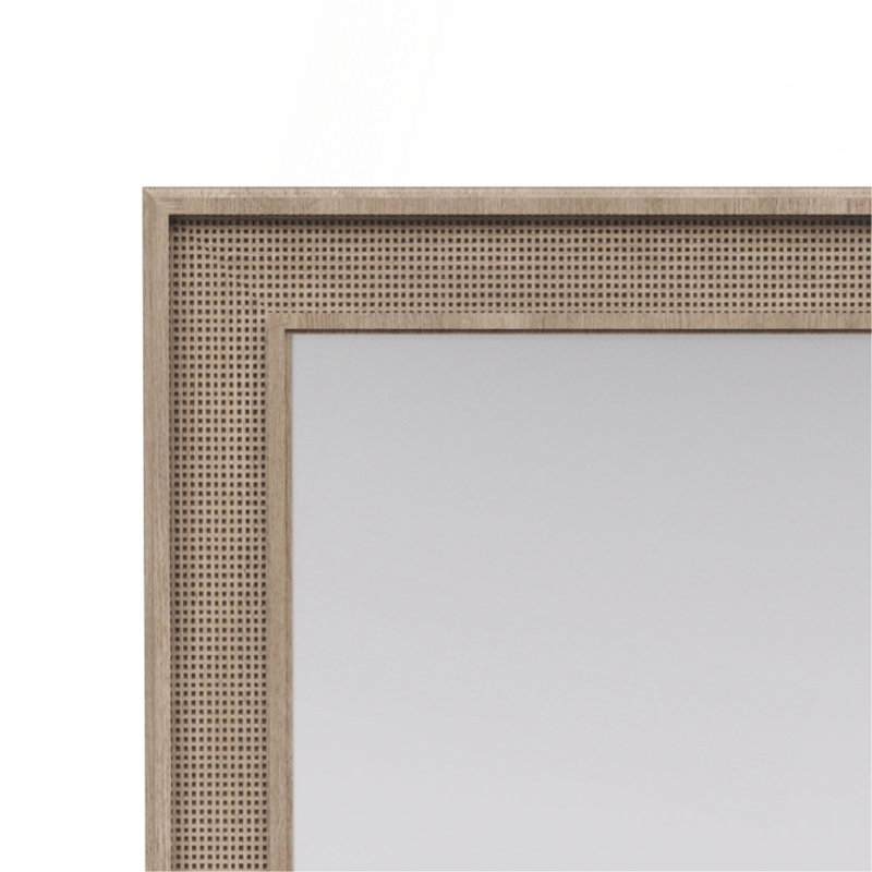Miroir couleur canne sable