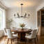 Lustre style campagne moderne 6 lumières-130903499