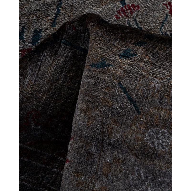 Yazmani One-of-a-Kind 4' 1" X 6' 1" Hand Knotted Area Rug