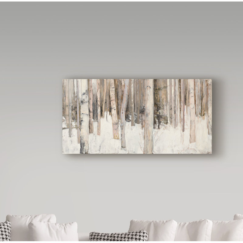 Warm Winter Light III by Julia Purinton - Print on Canvas, 24" H x 47" W x 2" D