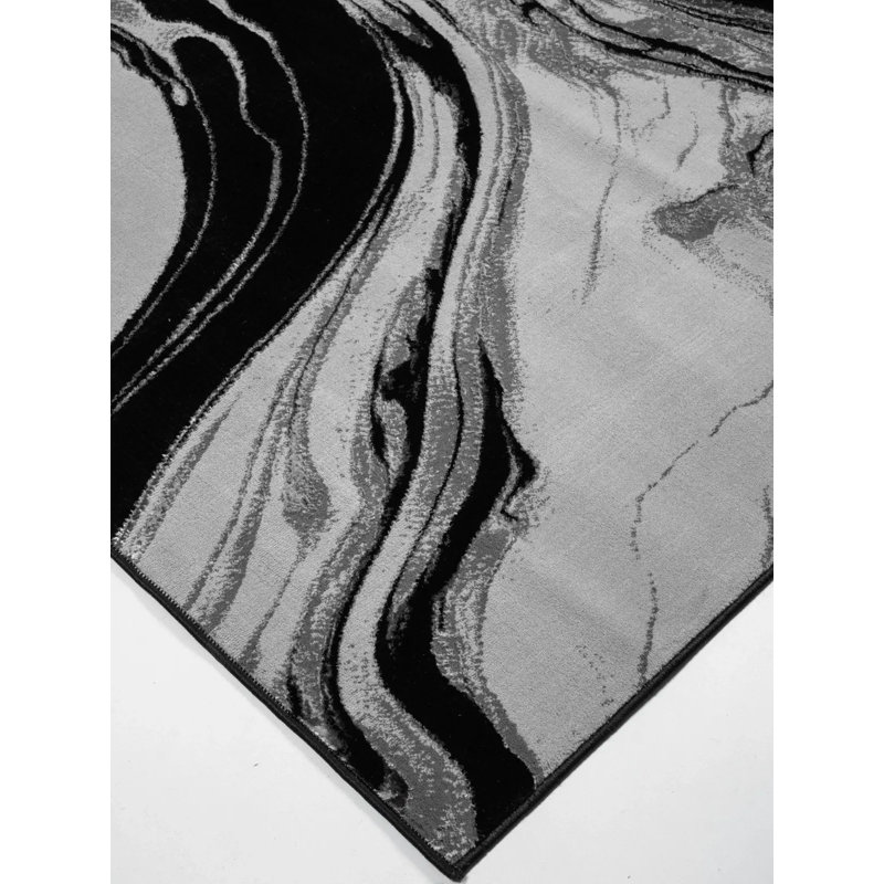 Geometric Area Rug, Rectangle 60 x 110 cm