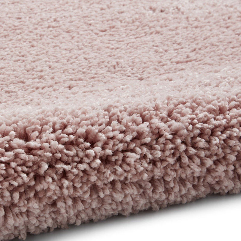Machine Woven Pink Rug, Rectangle 160 x 220cm