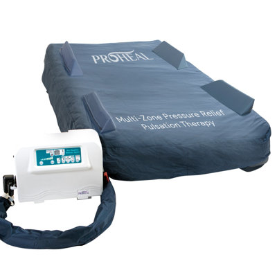 Matelas gonflable 8 "avec pompe électrique externe