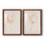 Fleur Petite I - ensemble de 2 peintures encadrées-129754311-129754362
