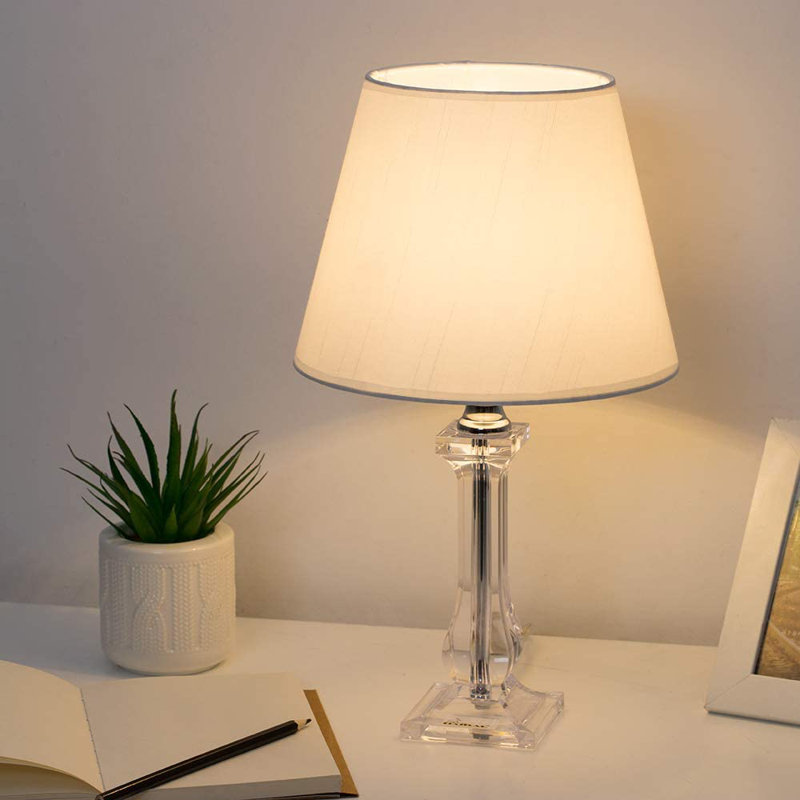 Acrylic Table Lamp, Clear