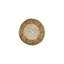 Table basse ronde en aluminium