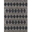 Andes Geometric Area Rug in Charcoal/Beige-1506145782