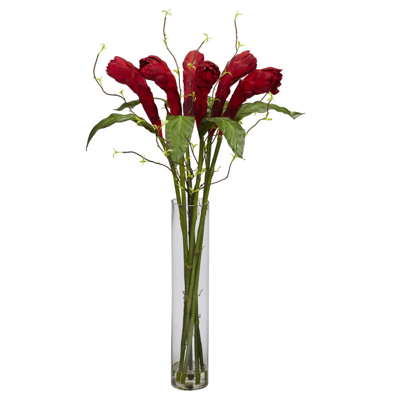 Arrangement floral à vase