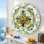 Horloge murale 24 po surdimensionnée pour le salon-88489473