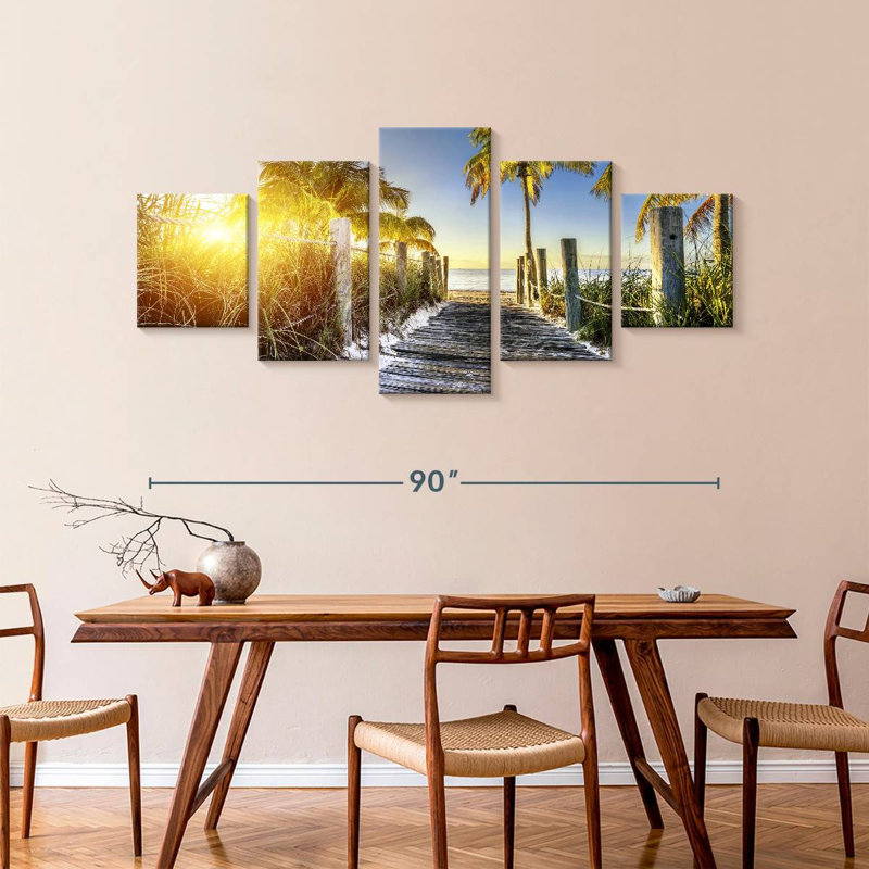 Way To Key West Beach, 42" H x 92" W