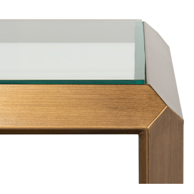 Gilbert Glass End Table