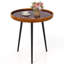 Table basse ronde de style Mid-Century moderne avec décoration coquillage-1702506433-1702506439