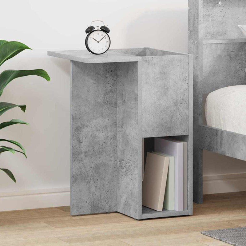 End Table, Concrete Grey