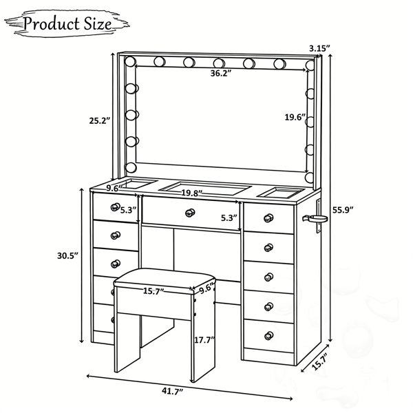 Dimensions du produit