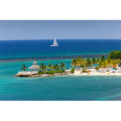 Ocho Rios, Jamaica - Wrapped Canvas Print