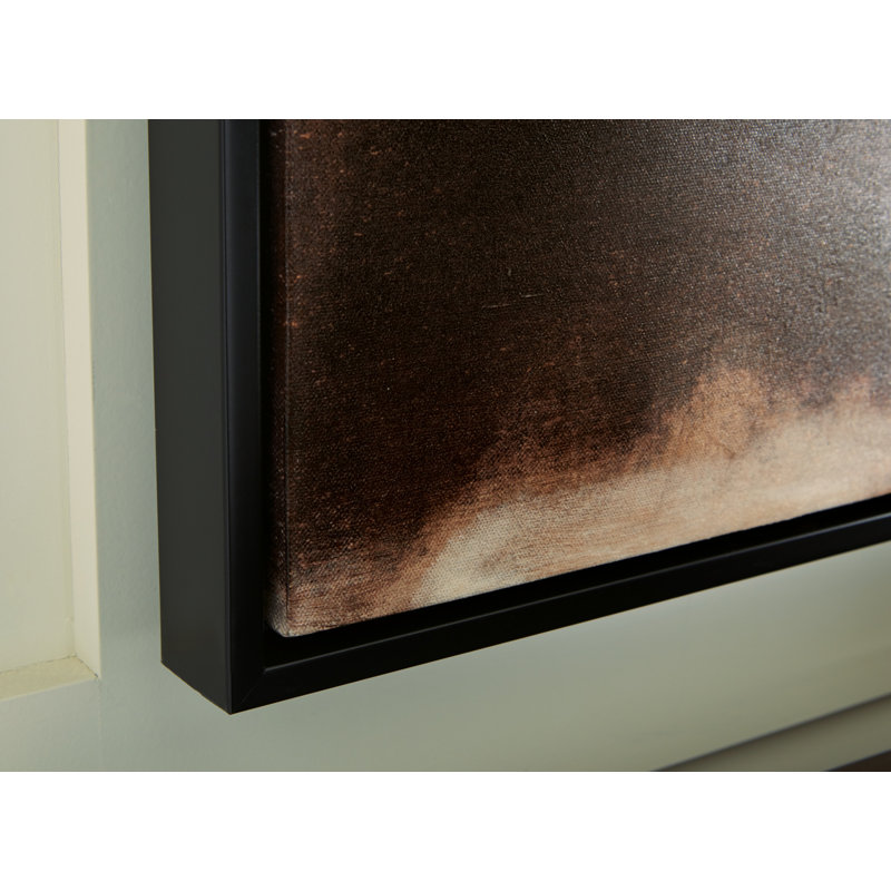 Floater Frame Painting on Canvas