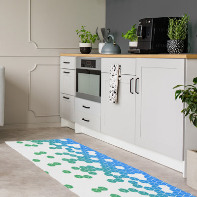 Chenille Geometric Indoor Rug