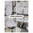 Modern Light Luxury Rectangular Shiny Sintered Stone Dining Table-110743668
