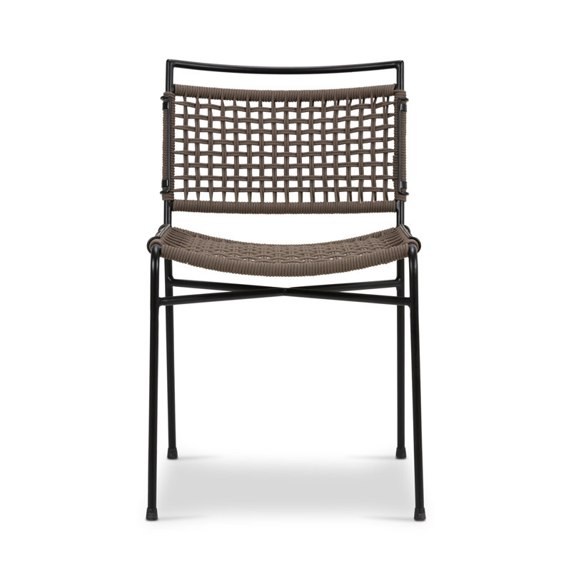Wharton Outdoor Dining Side Chair, Earth