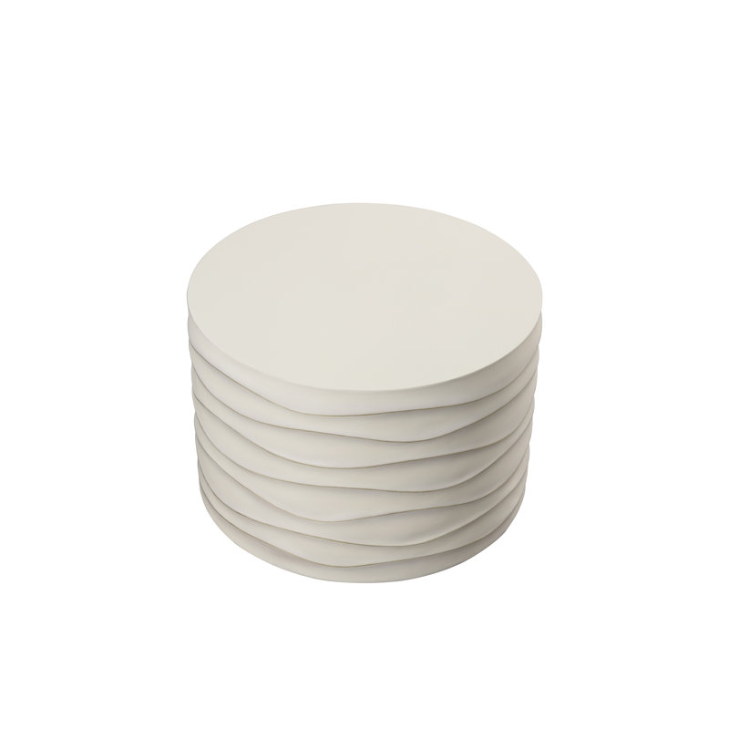Table basse Deans, Gris, H 16 po x L 23,5 po x l 23,5 po