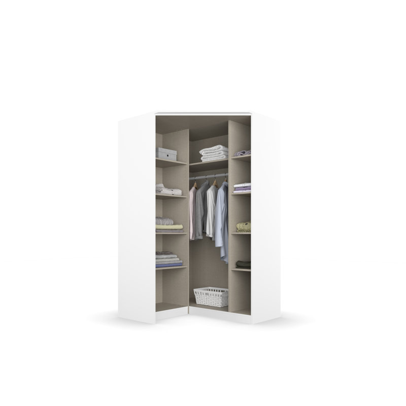 Bremen 2 Door Wardrobe, Alpine White
