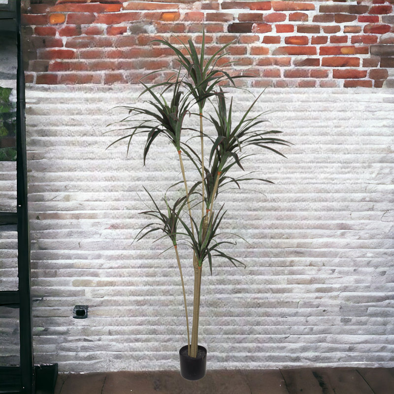 72'' Faux Dracaena Tree in Pot