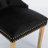 Modern Glam Velvet Upholstered Dining Chair with Pull Ring (Set of 2)-1646401606-1646401611