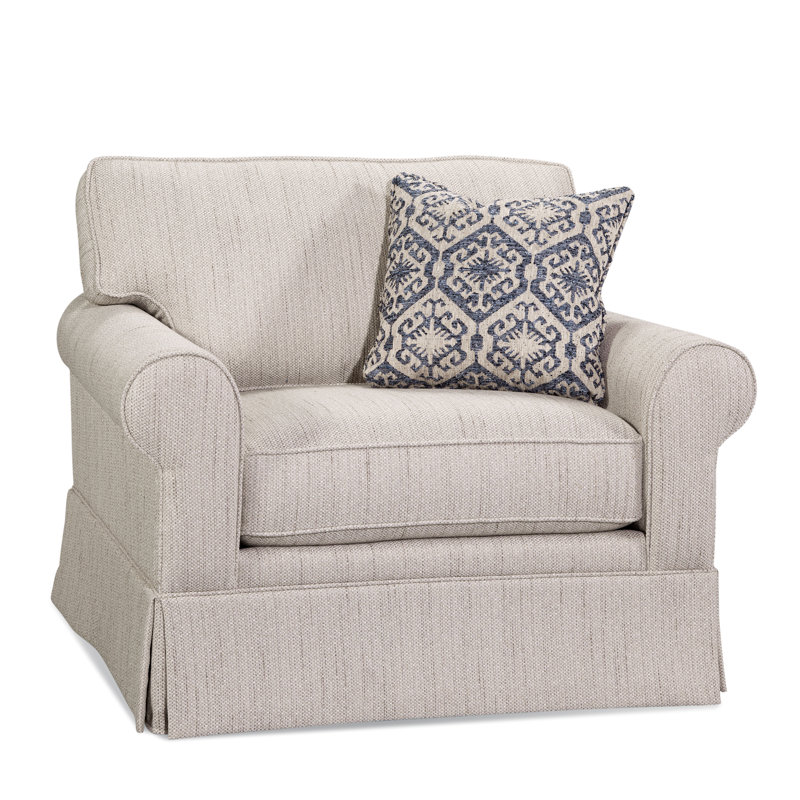 Benton Slipcovered Armchair, Kensington Traditional; 0611-66