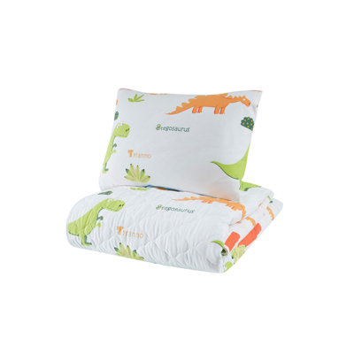 Eversley Cotton No Pattern Bedspread with Pillowcases Included