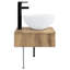 Single Bathroom Vanity with Ceramic Basin-38386587