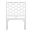 Honeycomb Wicker/Rattan Open-Frame Headboard-23007636-22972325