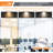 Dimmable White CCT and Wattage Selectable Integrated LED Back-Lit Flat Panel Light