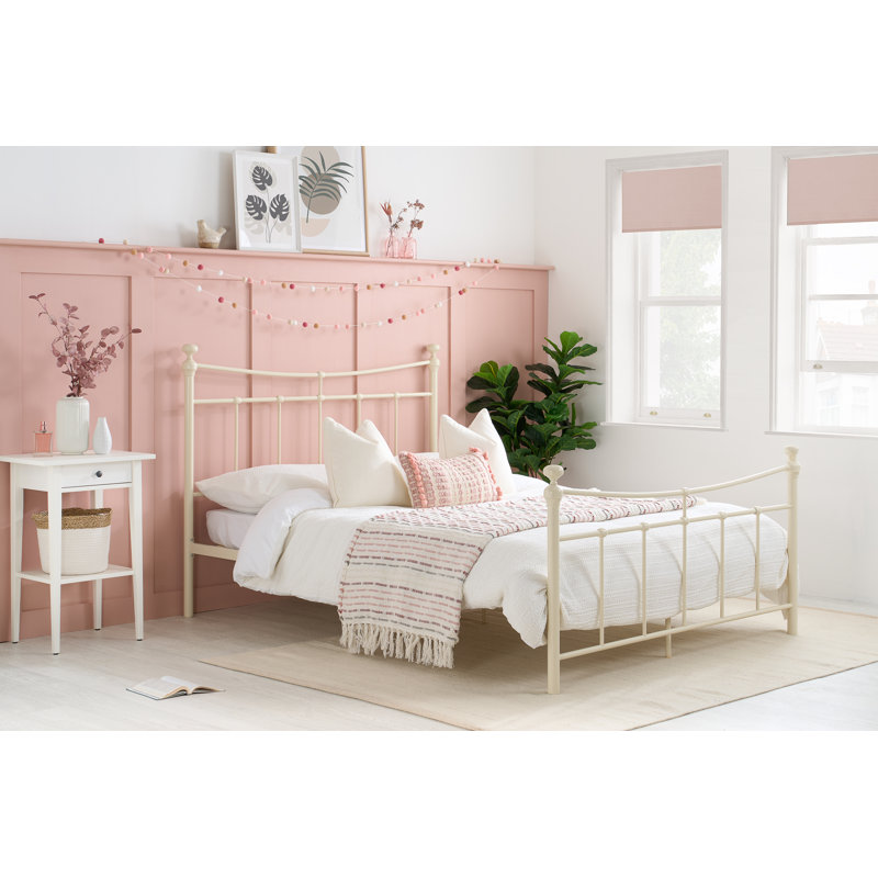 Hayler Bed Frame, Small Double (4'), Black