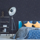 Transform Starlight Black Peel & Stick Wallpaper