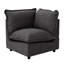 Chaise rembourrée moderne en tissu Conner-122850677