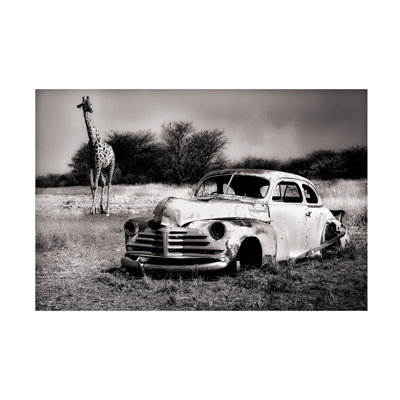 Wrapped Canvas Wall Art - Marc Apers 'Acquaintance' Wall Art for Living Room, Bedroom, or Office Décor  - 16x24