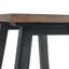 Petit bureau en bois massif industriel Adam-1699696316