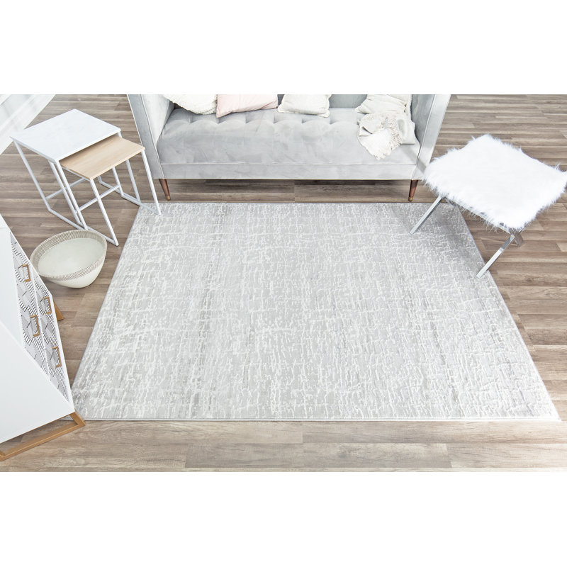 Tapis blanc Elliana Vintage Breezy, Rectangle 5 pi x 7 pi