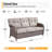 Fiorillo 3-Seat All-Weather PE Wicker Patio Sofa With 5" Thick Cushions-1791196638