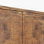 Armoire de rangement en coin Farmhouse avec tablette réglable, table de coin industrielle en bois à 3 niveaux avec portes, table de bout triangulaire pour le salon, cuisine (31,5 po x 15,7 po x 30,7 po)-1164353072