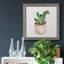 Boho Greenery IV - peinture sur toile encadrée-2077561213-2077561212
