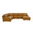 Leather Match Large Seating Modular Sectional-1673363800
