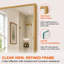 Miroir de salle de bain mural douillet l 24 po x H 30 po Cozy-943716798-943716795